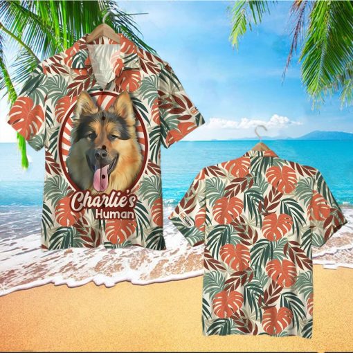 Custom Photo   Dog Lover Hawaiian Shirt