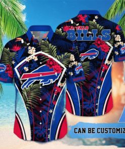 Customized Buffalo Bills NFL Flower Summer Tropical Hawaiian Shirt