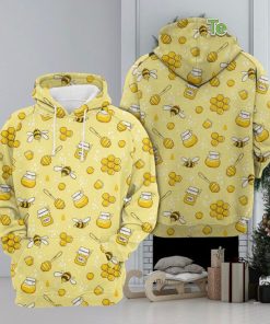 Cute Bee 3D Printed Hoodie