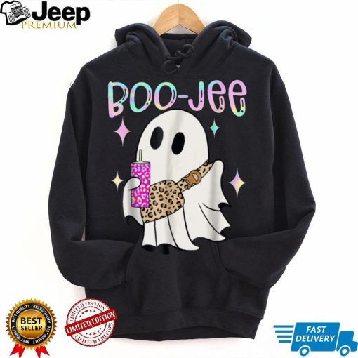 Cute Boo Ghost Spooky Funny Halloween Costume Boujee Boo Jee T Shirt