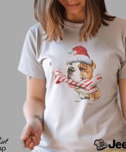 Cute Bulldog Christmas Dog Lovers shirt