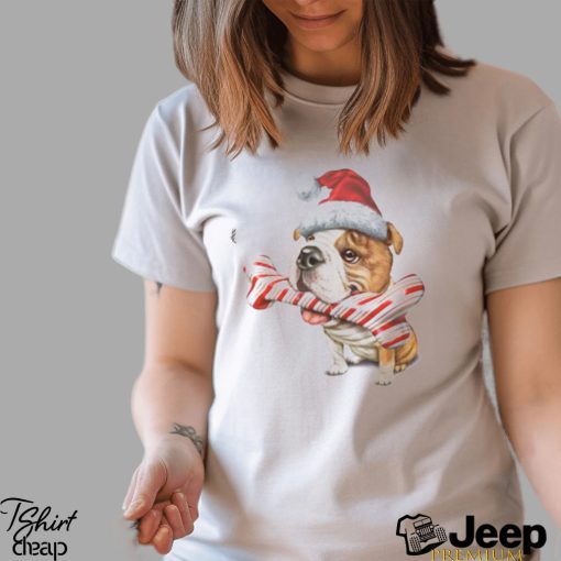 Cute Bulldog Christmas Dog Lovers shirt