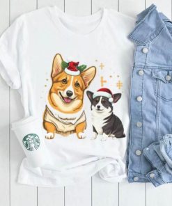 Cute Christmas Corgis t shirt