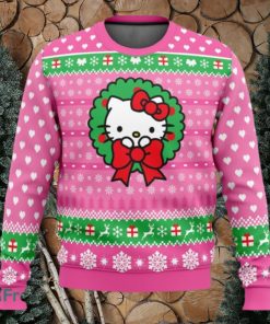 Cute Christmas Hello Kitty Ugly Christmas Sweaters 3D Super Hot