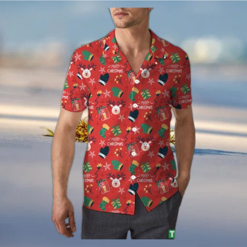 Cute Christmas Unisex 3D Hawaiian Shirt Famous Gift For Men And Women Holiday