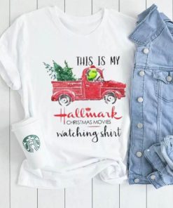 Cute Dr Seuss Grinch Green Driving Red Car Merry Christmas This Is My Hallmark Movie Watching T Shirt