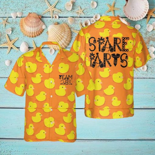 Cute Duck Pattern Hawaiian Shirt Idea Summer Gift For Men And Women