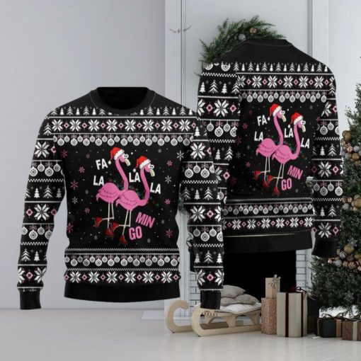 Cute Flamingo Ugly Christmas Sweater Funny Gift For Men And Women Family Holidays