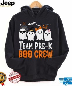 Cute Ghost Team Pre K Boo Crew Halloween Teacher Student T Shirt