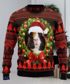 Cute Guinea Pig Xmas Christmas Ugly Sweater 3D Outfits Gift Ugly Christmas Sweater 3D