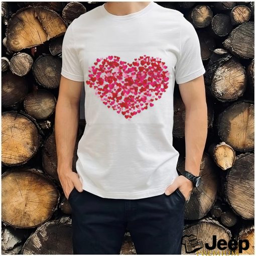 Cute Heart Gift For Valentines Day Birthday For Wife Sweet For Couple Happy Valentine Day T Shirt