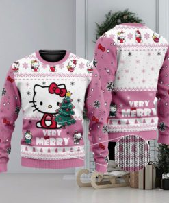 Cute Hello Kitty Ugly Christmas Sweater