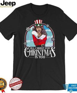 Cute Mariah Carey All I Want For Christmas Is You Shirt