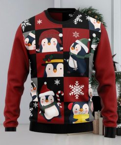 Cute Penguin Ugly Christmas Sweater Thankgiving Gift Men Women