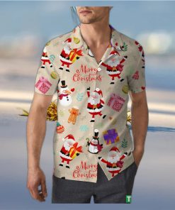 Cute Santa Claus Christmas Unisex 3D Hawaiian Shirt Affordable Gift For Men And Women Holiday