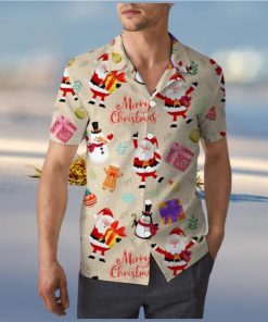 Cute Santa Claus Christmas Unisex Hawaii xsmax Shirt
