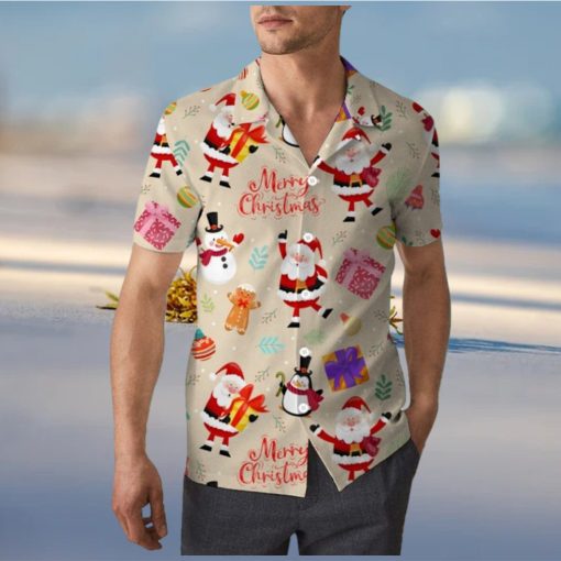 Cute Santa Claus Christmas Unisex Hawaii xsmax Shirt