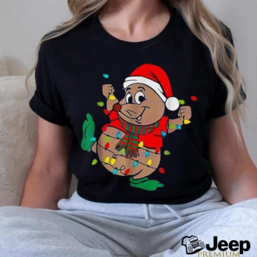 Cute Santa Gus Christmas Lights T Shirt