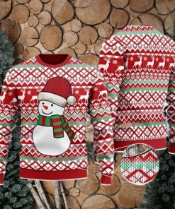 Cute Snowman Ugly Christmas Sweater Nice Gift For Everyone