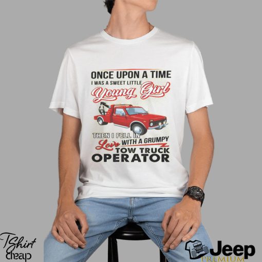 Cute Tow Truck Operator’s Girl T Shirt