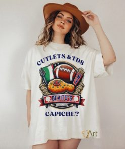 Cutlets and TDS devito’s capiche football shirt