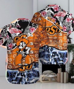 Oklahoma State Cowboys NCAA Souvenir Custom Name Men And Women Sports Teams Hawaiian Shirt Gift