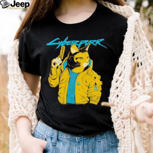 Cyberpurr Cat shirt