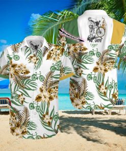 Cycling Tropical Custom Hawaiian Shirt