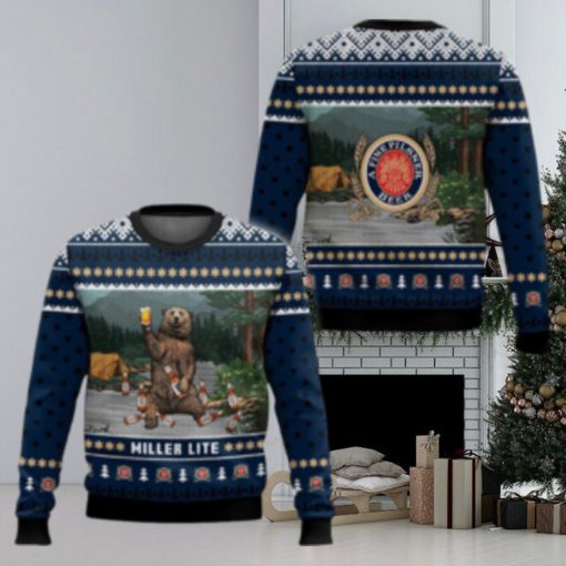 EMiller Lite Bear Ugly Sweater For Men And Women Fans Gift Holidays