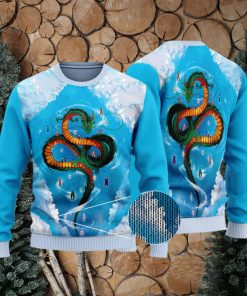 DBZ Majestic Dragon Shenron Ugly Christmas Sweater