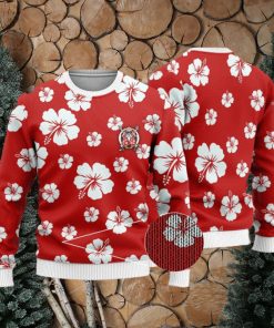 DBZ Master Roshi Hibiscus Floral Pattern Ugly Sweater