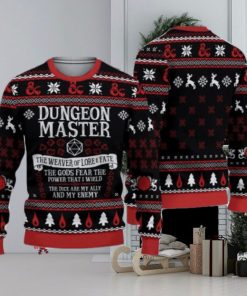 D&D Master Christmas Ugly Sweater