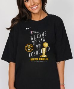 DENVER NUGGETS NIKE 2023 NBA FINALS CHAMPIONS CELEBRATION TROPHY T SHIRT