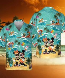 DISNEY MICKEY MOUSE HAWAII SHIRT