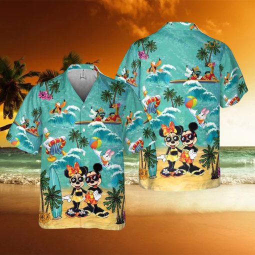 DISNEY MICKEY MOUSE HAWAII SHIRT