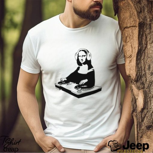 DJ Mona Lisa Shirt  graphic tees, aesthetic shirt, music gift ,music t shirt