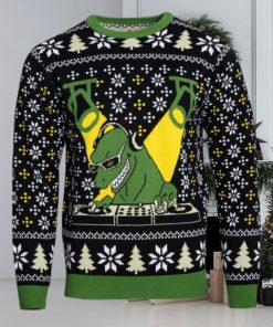 DJ T Rex Ugly Christmas Sweater