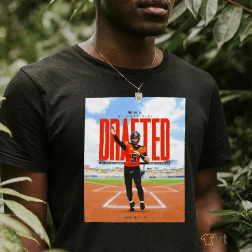 DJ Uiagalelei Drafted Los Angeles Dodgers poster shirt