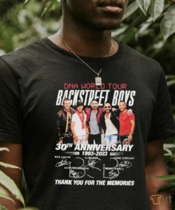 DNA World Tour Backstreet Boys 30th Anniversary 1993 – 2023 Thank You For The Memories T Shirt