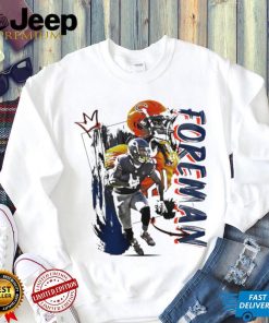 D’Onta Foreman number 21 Chicago Bears football player pose gift shirt