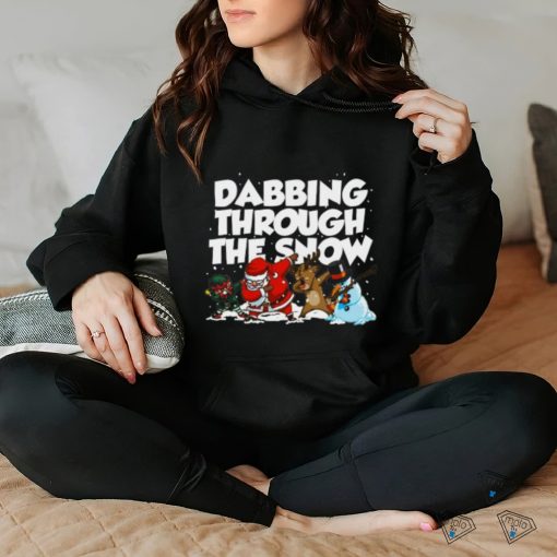 Dabbing Santa Christmas Tshirt Gift Dab Santa Claus T Shirt