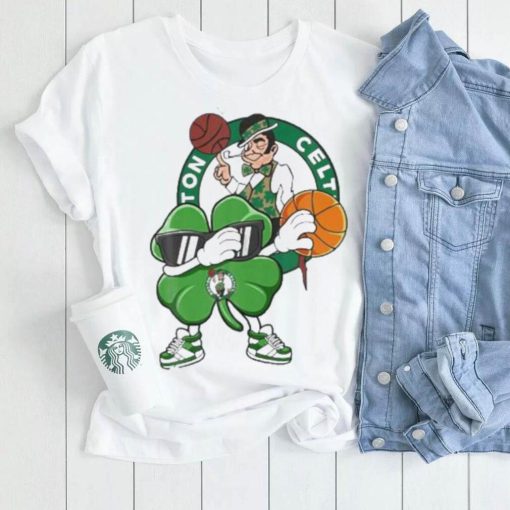 Dabbing Shamrock Boston Celtics Basketball sport shirt