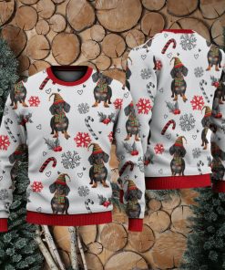 Dachshund Christmas Pattern Sweater Trending For Men And Women Gift Holidays