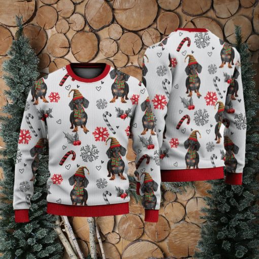 Dachshund Christmas Pattern Sweater Trending For Men And Women Gift Holidays