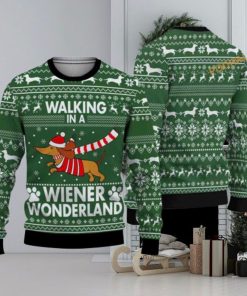 Dachshund Walking In A Weiner Wonderland Dachshund Family Christmas Sweater