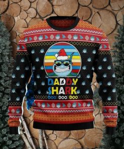 Daddy Shark Ugly Christmas Sweater Impressive Gift For Men And Women