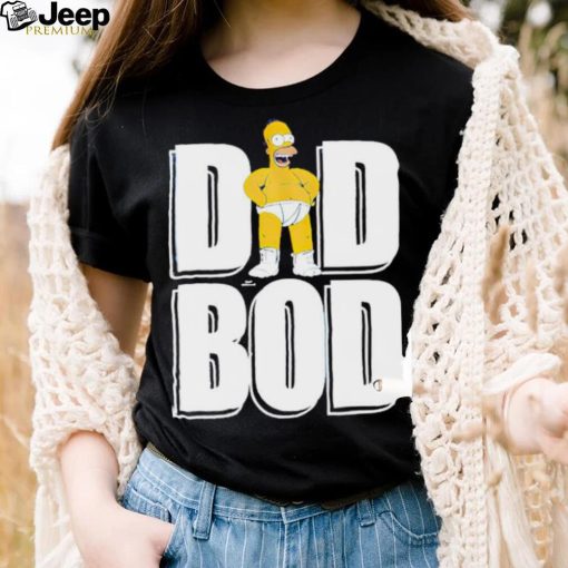 DalatStore homer Simpson Dad Bod shirt