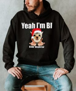 Dalatshirtshop cat yeah I’m bi boob inspector Christmas shirt