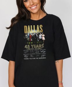 Dallas 45 Years 1978 2023 Thank You For The Memories Shirt