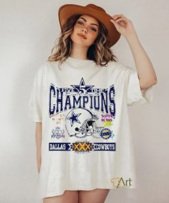 Dallas Cowboys 5 Time Super Bowl Champions Shirt